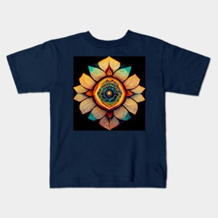 The Great Mandala Series Kids T-Shirt